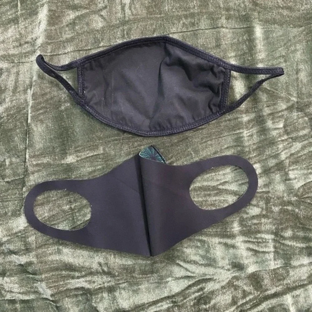 Two Face Covering Masks